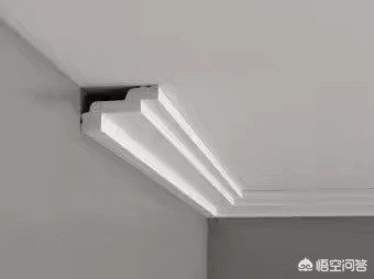 最新装修吊顶效果图大全-装修客厅不吊顶，走一圈宽石膏线好看吗？还有哪些好的建议？