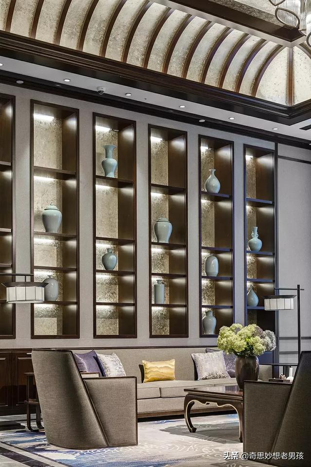 新中式柜体效果图-中式风格的柜子怎么设计比较好看？