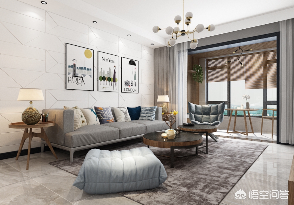 90平装修全包八万贵吗-你觉得90平米的房子的实际使用面积有多大？预算8万元，如何进行北欧风格装修？