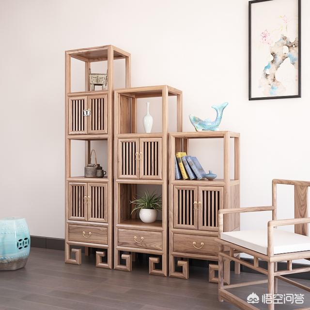 新中式书柜装修效果图片-中式书房的书柜有哪些款式，有没有家具品牌专门设计和生产书柜的？