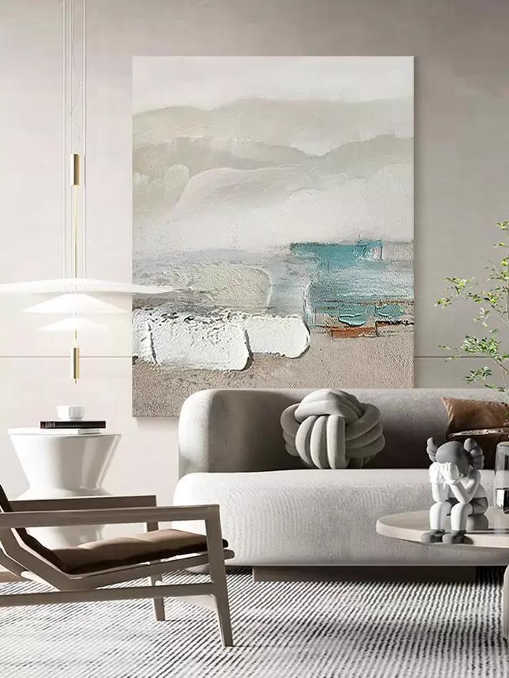 装修 墙画-家庭简约装修，手绘背景墙画什么图案好看？