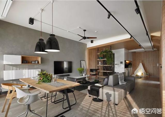 家庭装修吊顶效果图-装修客厅不吊顶，走一圈宽石膏线好看吗？还有哪些好的建议？